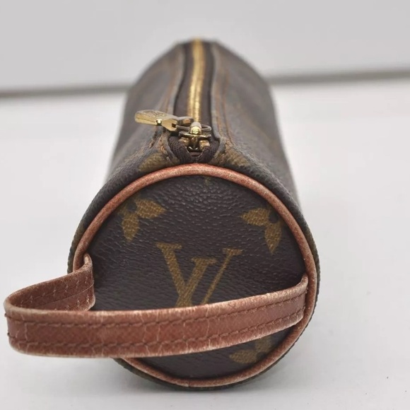 Louis Vuitton Monogram Trousse Ronde Pen Case Pouch ! 👜🤎 - Picture 5 of 15